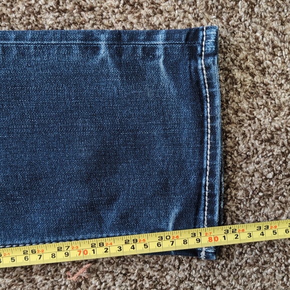 Silver Jeans Elyse Straight Leg Women's Jeans Size 28x32 Roomy Stretchy - Picture 6 of 12